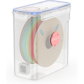 Filament Dry Box, PLA Dryer Storage Box for Continuous Filament Sealing and Protection, 3D Printer Filament Holder Compatible with 0.5/1KG Hyper PLA/PLA/ABS/PETG/Silk/TPU Filament in Saudi Arabia