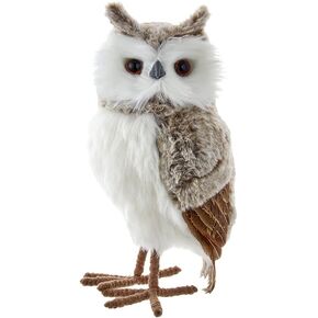 Kurt S. Adler Gray and Brown Owl Ornament, 13.5-Inches, Multi-Colored