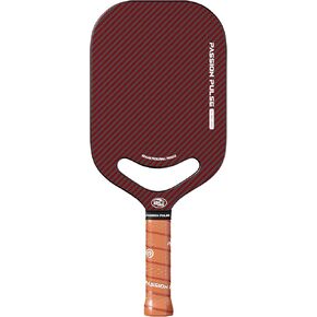مجداف V8 Pro Pickleball - T700 من ألياف الكربون والكيفلار، هيكل موحد حراريًا 360 درجة، قلب خفيف الوزن مع حنجرة هوائية، معتمد من الولايات المتحدة الأمريكية، تصميم بدون حواف للطاقة والتحكم