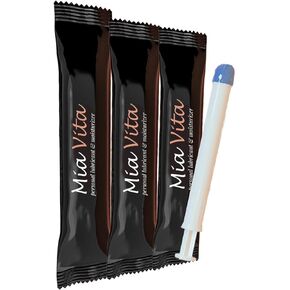 Mia Vita Pre-filled Moisturizer Women's Preferred Premium Hygiene Products for Vaginal Intimate Skin Dryness, Itch Relief, and Burning, Anti-itch Feminine Care, 3 Applicators