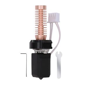 Upgrade Hotend Kit for Adventurer 5M, 5M Pro, 3D Printer Quick Swap High Flow 24V 48W Ceramic Heater Hardened Nozzle Hot End Print Head Kit for Flashforge Adventurer 5M, 5M Pro