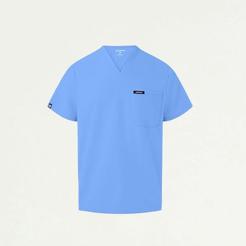 Jaanuu Holmes Men's 1-Pocket Classic V-Neck Scrub Top in Saudi Arabia