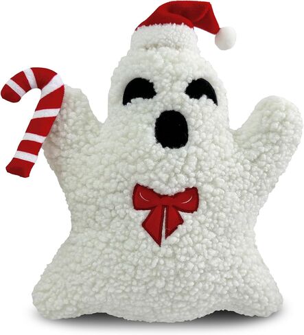 Ghost Pillow Plush, 12 inch Cute Ghost Halloween Christmas Party Throw Pillows, Stuffed Ghost Shaped Decorative Spooky Pillows Outdoor Home Cushion Decorations (Ghost) in Saudi Arabia