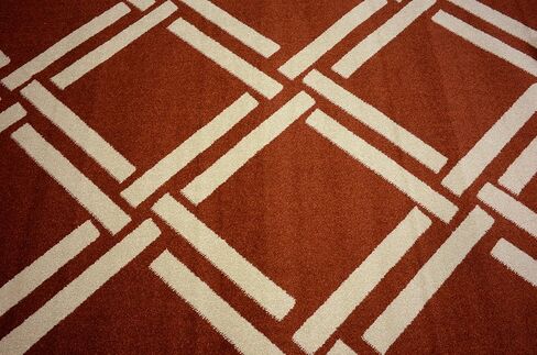 Unique Loom Trellis Collection Geometric Modern Black Area Rug (9' 0 x 12' 0) in Saudi Arabia