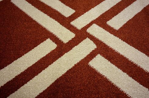Unique Loom Trellis Collection Geometric Modern Black Area Rug (9' 0 x 12' 0) in Saudi Arabia