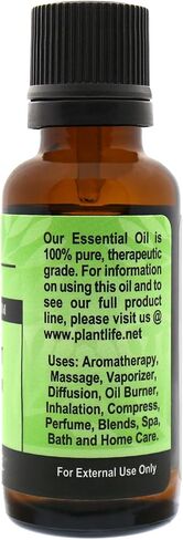 زيت النعناع العطري للعلاج العطري من بلانت لايف - مباشرة من النبات بدرجة علاجية نقية 100% - بدون إضافات أو مواد مالئة - 30 مل in Kuwait
