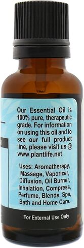 زيت النعناع العطري للعلاج العطري من بلانت لايف - مباشرة من النبات بدرجة علاجية نقية 100% - بدون إضافات أو مواد مالئة - 30 مل in Kuwait