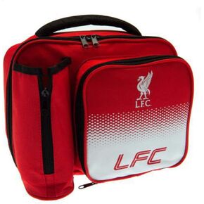 Liverpool FC Lunch Bag - Fade Design - Features Bottle Holder on Side