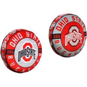 Northwest 1COL148000007RET Company Ohio State Buckeyes 15" Travel Cloud Pillow, Team Colors