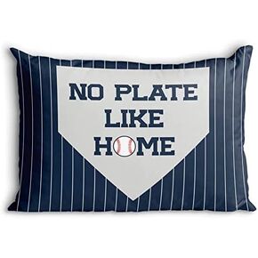 Baseball Crossed Bats Pillowcase | Baseball Pillowcase Home Decor