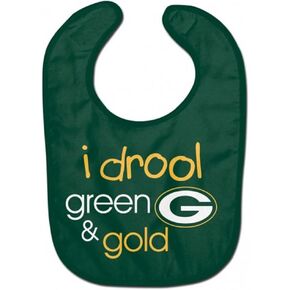 WinCraft NFL Green Bay Packers WCRA1959314 All Pro Baby Bib