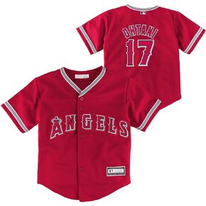 Shohei Ohtani Los Angeles Angels MLB Infants 12-24 Months Red Alternate Player Jersey