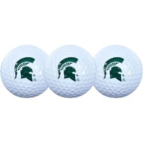 Team Effort Michigan State Spartans Golf Ball 3 Pack