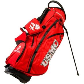 Team Golf Lightweight, 14-Way Top, Spring Action Stand, Insulated Cooler Pocket, Padded Strap, Umbrella Holder & Removable Rain Hood