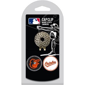 Team Golf MLB Unisex-Adult Cap Clip with 2 Golf Ball Markers