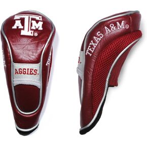 Team Golf NCAA Hybrid Golf Club Headcover, Hook-and-Loop Closure, Velour lined for Extra Club Protection