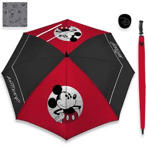 Team Effort Disney Mickey Mouse Golf 62" WindSheer Lite Umbrella, Multicolor