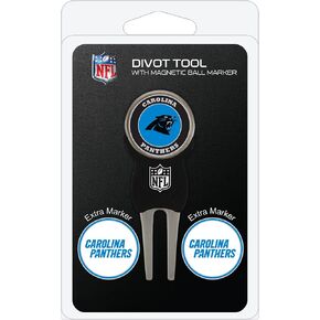 Team Golf NFL Divot Tool with 3 Golf Ball Markers Pack, Markers are Removable Magnetic Double-Sided Enamel in Kuwait