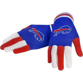 FOCO NFL unisex-adult Multi Color Team Knit Glove