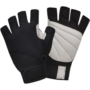 ChinFun Unisex Sailing Gloves Padded Palm Fingerless Kayaking Glove- Perfect for Paddling, Canoeing for Men Women & Youth in Kuwait