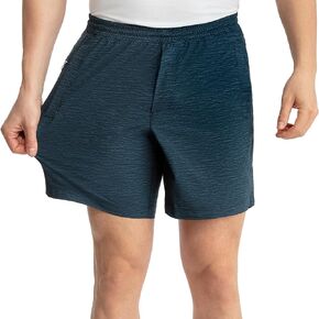 Mens Gym Shorts – Stretch Athletic Workout Short with Built-in Liner for Comfort – Regular Length, 7" Inseam