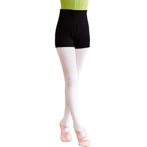 Daydance Girls Black Dance Shorts with Elastic and Breathable (Toddler/Little/Big Girls)