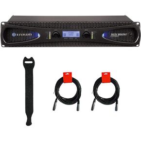 مضخم طاقة ستيريو Crown Audio XLS 1502 بقدرة 525 وات عند 4 أوم (XLS1502) مع أشرطة تثبيت وكابل 2X XLR-XLR in Kuwait