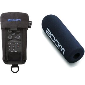 Zoom PCH-6 Protective Case for H6 Portable Recorder, Water Resistant, Dust Resistant, Belt Loop, Boom Pole Sleeve, Key Ring for Additional Mounting Options