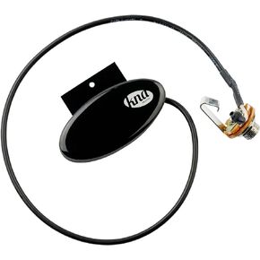 KNA Pickups Bouzouki Soundhole, 8-String Passive Single Coil Pickup, Black (BZ-1)