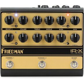 Friedman IR-X Dual Tube Preamp and DI