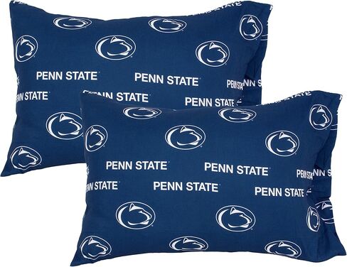 زوج غطاء وسادة مريح من Penn State Nittany Lions، قياسي، 20 بوصة × 30 بوصة، يتضمن 2 كيس وسادة in Kuwait