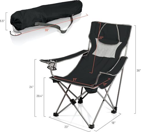 PICNIC TIME NCAA Campsite Camping, Picnic, Outdoor Carry Bag, Beach Chair in Saudi Arabia