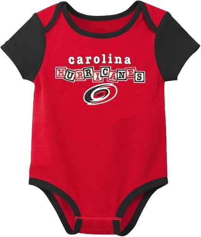 ملابس داخلية للأطفال حديثي الولادة من Outerstuff Carolina Hurricanes مكونة من 3 قطع in Kuwait