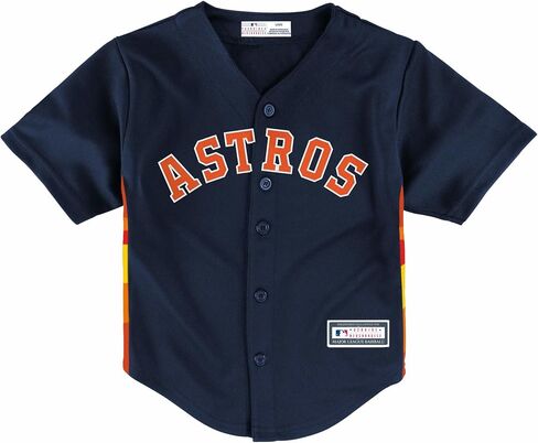 قميص OuterStuff Jose Altuve Houston Astros MLB للأطفال الصغار 2-4 باللون الأزرق الداكن in Saudi Arabia