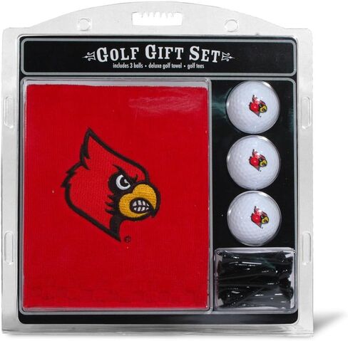 مجموعة هدايا Team Golf NCAA منشفة جولف مطرزة، 3 كرات جولف، و14 تي شيرت جولف مقاس 2-3/4 بوصة، منشفة ثلاثية الطي 16 بوصة × 22 بوصة و100% قطن in Kuwait