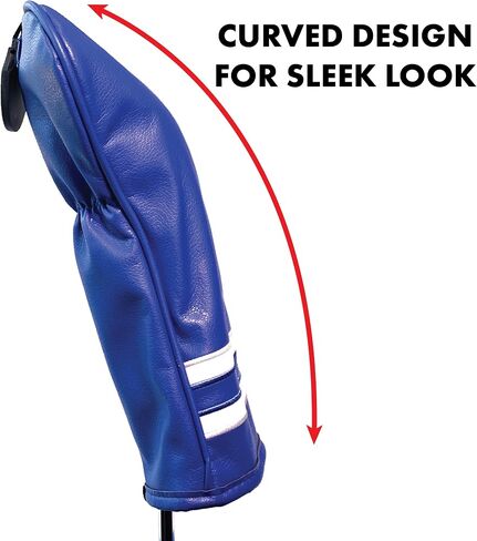 غطاء رأس Team Golf NFL Team Golf NFL Vintage Fairway (مطبوع)، يناسب جميع نوادي الممرات والهجينة والمرافق in Kuwait