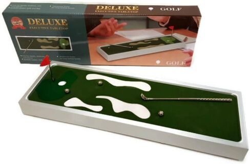 Barwench Games' Executive Tabletop Golf, Aluminum Framed Deluxe Edition in Kuwait
