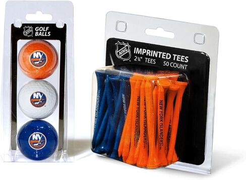 كرات جولف مطبوعة بشعار Team Golf NHL (عدد 3) وتي شيرتات جولف تنظيمية مقاس 2-3/4 بوصة (عدد 50)، متعددة الألوان in Kuwait