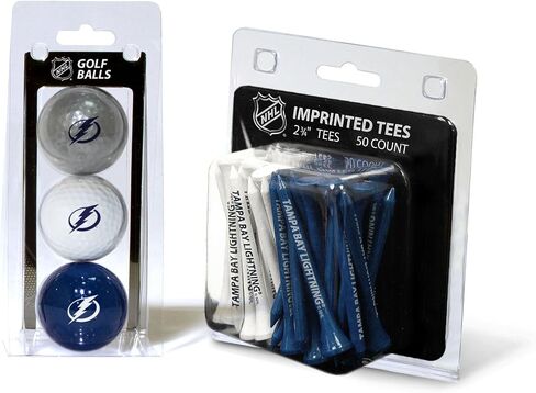 كرات جولف مطبوعة بشعار Team Golf NHL (عدد 3) وتي شيرتات جولف تنظيمية مقاس 2-3/4 بوصة (عدد 50)، متعددة الألوان in Kuwait