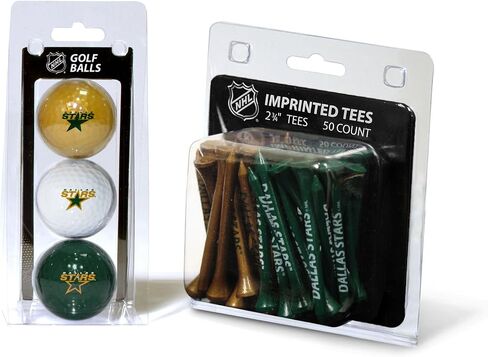كرات جولف مطبوعة بشعار Team Golf NHL (عدد 3) وتي شيرتات جولف تنظيمية مقاس 2-3/4 بوصة (عدد 50)، متعددة الألوان in Kuwait