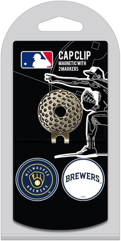 مشبك قبعة جولف Team Golf MLB مع 2 علامات كروية مغناطيسية قابلة للإزالة على الوجهين، يمكن ربطها بسهولة بالقبعات in Kuwait