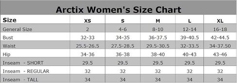 Arctix Women's Snow Sports Insulated Cargo Pants, Black, Large in Saudi Arabia