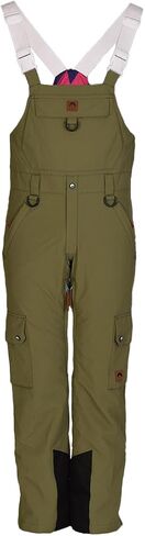 Yeh Man Ski & Snowboard Bib Pants | Khaki | Waterproof & Breathable, Insulated | Recycled Nylon in Saudi Arabia