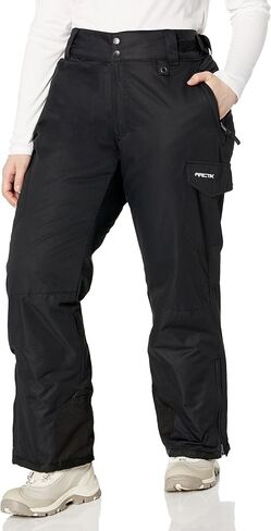 Arctix Women's Snow Sports Insulated Cargo Pants, Black, X-Small in Saudi Arabia