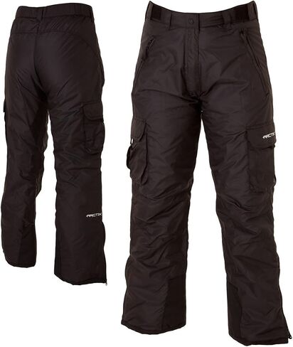 Arctix Women's Snow Sports Insulated Cargo Pants, Black, X-Large in Saudi Arabia