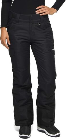 Arctix Women's Snow Sports Insulated Cargo Pants, Black, 2X in Saudi Arabia