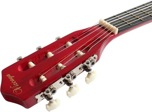 جيتار كلاسيكي مقاس 1/2 مقاس 34 بوصة أوتار نايلون حزمة بداية للجيتار الصوتي الكلاسيكي مع حقيبة حمل وإكسسوارات للطلاب المبتدئين والأطفال - طبيعي in Kuwait