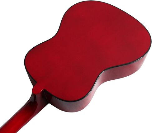 جيتار كلاسيكي مقاس 1/2 مقاس 34 بوصة أوتار نايلون حزمة بداية للجيتار الصوتي الكلاسيكي مع حقيبة حمل وإكسسوارات للطلاب المبتدئين والأطفال - طبيعي in Kuwait