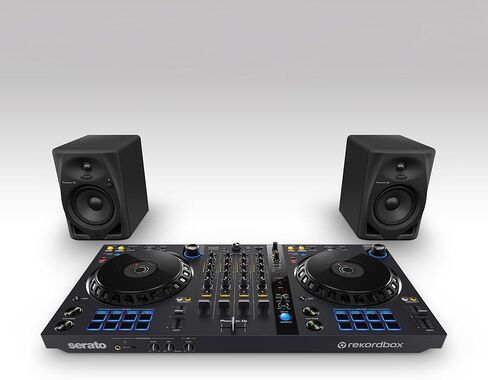 مكبر صوت نشط بشاشة 5 بوصة من بايونير DJ DM-50D - أسود in Kuwait