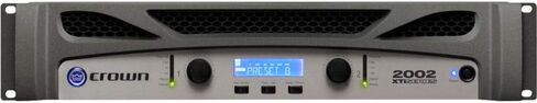 حزمة مضخم الطاقة Crown Audio XTi 2002 ثنائي القناة مع كابل XLR-XLR مقاس 20 بوصة in Kuwait